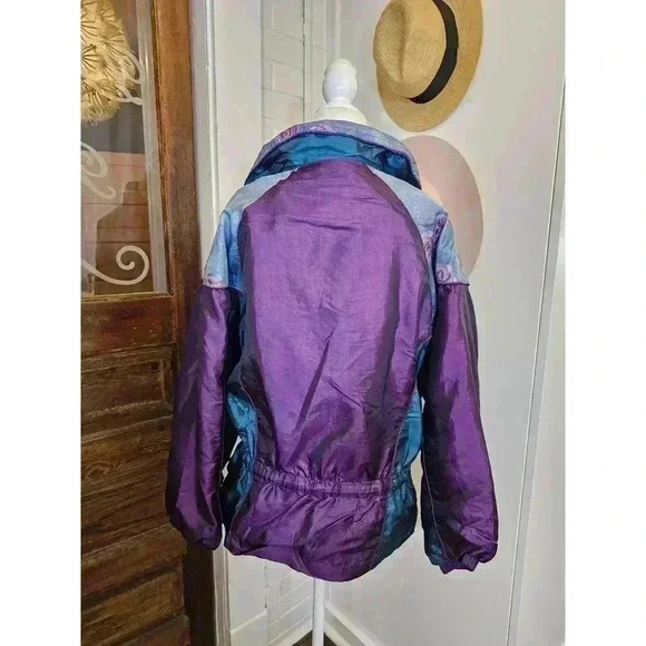 Vintage 80s/90s Outbrook Women's Size M Floral Jacket - Picture 2 of 9